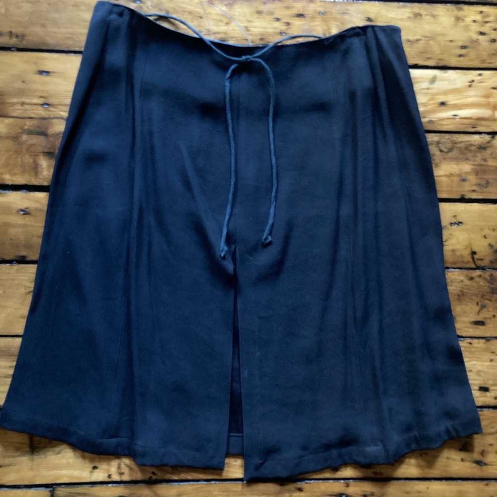 Vintage Ann Demuelemeester Black Skirt Sz 42/10